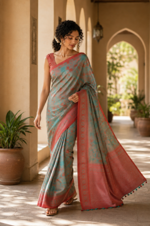 1006 Art Silk Sarees