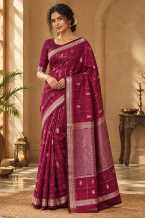 1012 Organza Silk Sarees