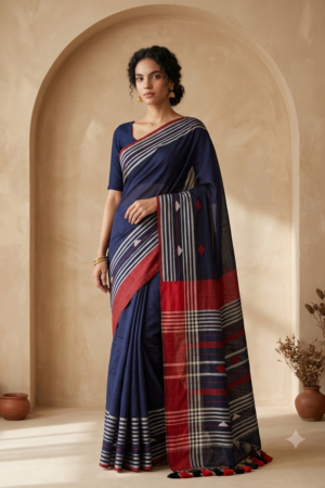 1025 Navy Blue Jute