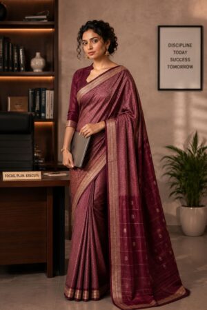 1012 Organza Silk Sarees