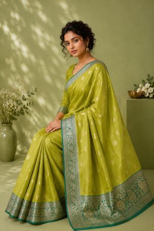 1008 Semi-Silk Sarees