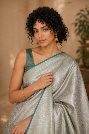 1002 Semi-Silk Sarees
