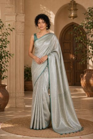 1002 Semi-Silk Sarees