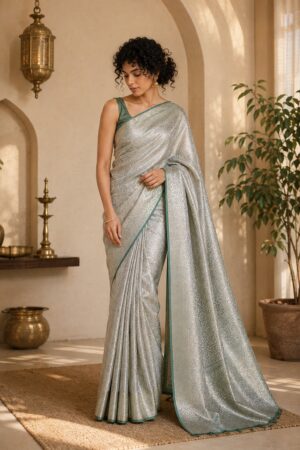 1002 Semi-Silk Sarees