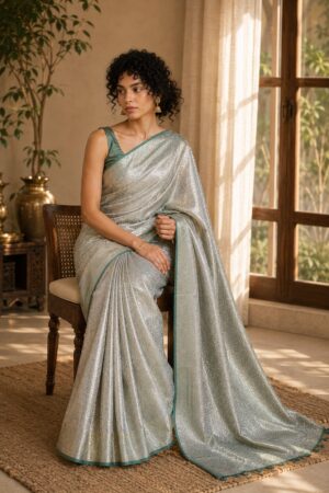 1002 Semi-Silk Sarees
